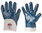 Stronghand " Bluestar" Blauer Nitril Handschuh mit Stulpe